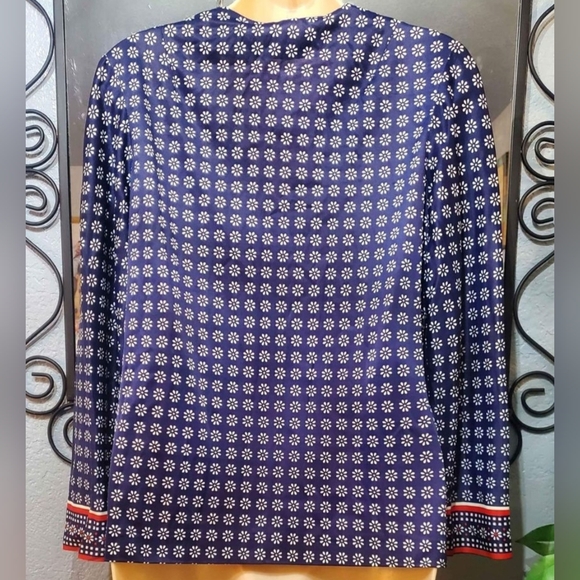 VTG Floral Custom Made 2 Pcs Set Buttons Down Blouse & Pleated Skirt Twinset - Picture 8 of 9